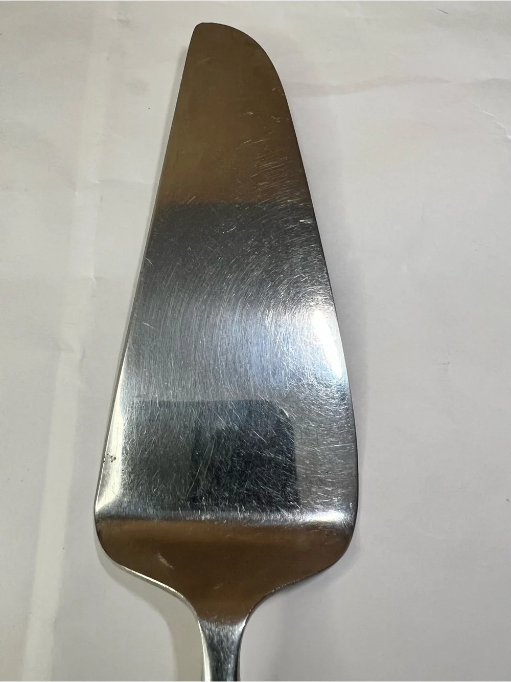 Vintage Towle Stainless Steel Cake Server - Sterling Silver Handle